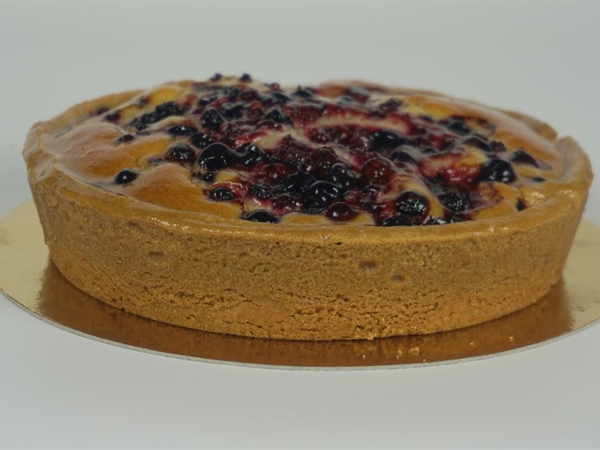 Bosvruchten taartje