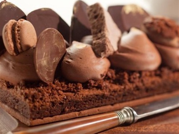 Chocolade Bavaroisetaartje